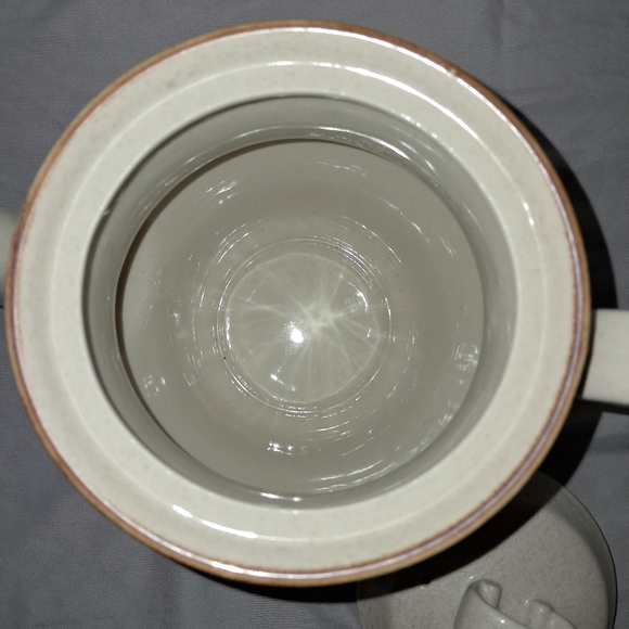 Vintage Hearthside Stoneware Baroque Coffee Teapot Hand Painted JAPAN - Picture 4 of 6